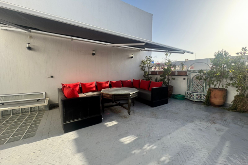 Maison de ville / Riad rénové — Quartier Talborjt, Agadir